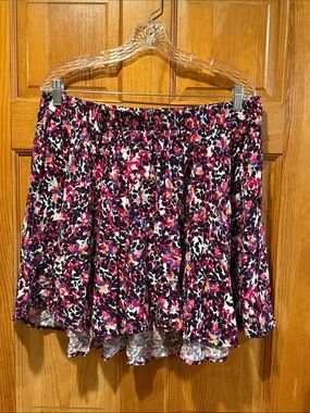 Torrid floral multi color skirt size 2 .